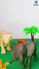 الفيل زعلان وعنده مشكلة كبيرة، يا ترى هيحلها ازاي؟ #اطفال #كرتون