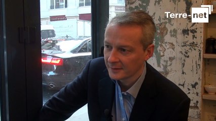 Bruno Le Maire critique la politique agro-écologique « fumeuse » de S. Le Foll