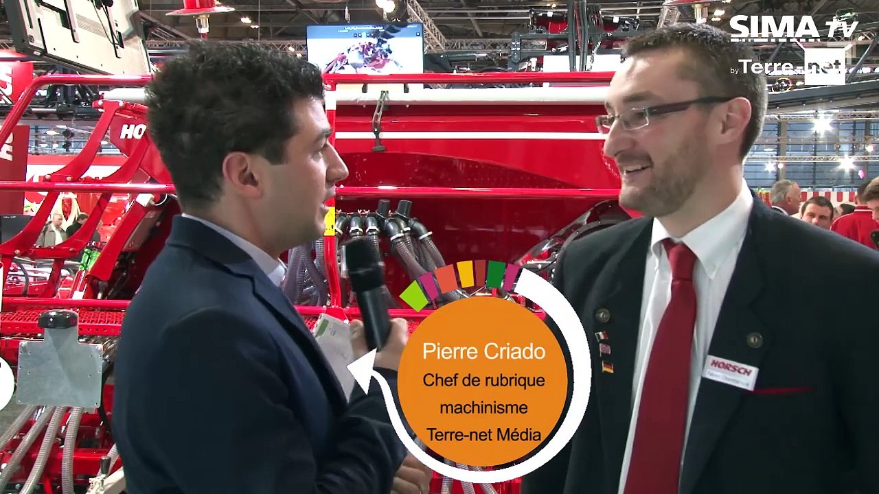 Le combiné herse rotative semoir Express de Horsch