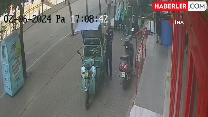 Adana'da garip hırsızlık: Motosikleti sahibiyle birlikte çaldılar