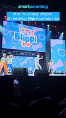 POV: Your kids' dream of meeting Blippi comes true