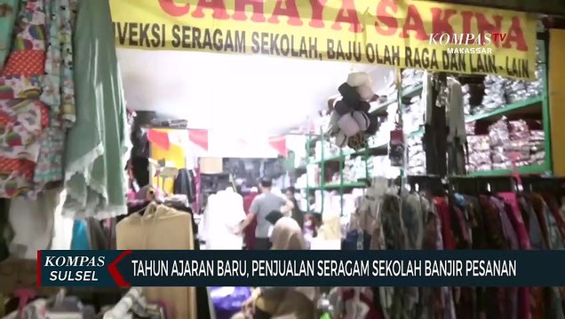 Tahun Ajaran Baru, Penjualan Seragam Sekolah Banjir Pesanan