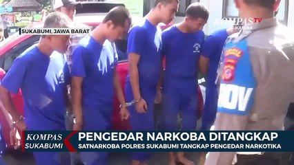 Download Video: Satnarkoba Polres Sukabumi Tangkap Puluhan Pengedar Narkotika