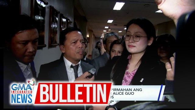 Senate Pres. Escudero, handang pirmahan ang arrest warrant laban kay Mayor Alice Guo kung hihilingin ni Sen. Hontiveros | GMA Integrated News Bulletin