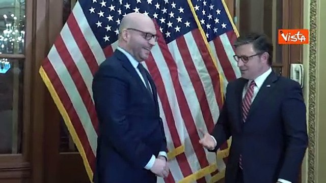 Fontana a Washington, il Presidente della Camera incontra lo Speaker Johnson prima del vertice Nato
