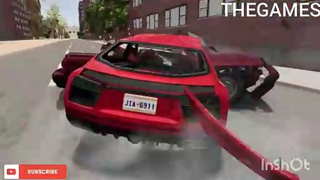 Junction Car Crashes  - BeamNG Drive |#THEGAMES