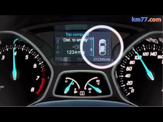 Ford Focus 2011. Aviso por cambio involuntario de carril y ayuda de mantenimiento de carril