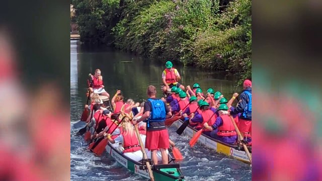 Chichester Canal Dragon Boat Races hailed a success