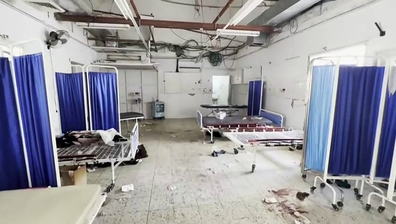خروج مستشفى الأهلي المعمداني في غزة عن الخدمة