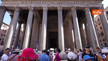 Presentato al Pantheon il restauro della Madonna Odigitria, presente il ministro Sangiuliano
