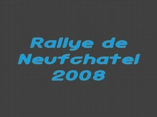 Rallye de Neufchatel 2008