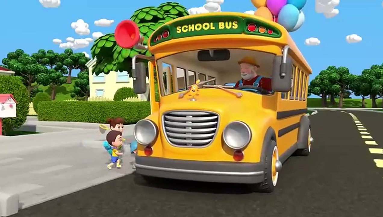 The Wheels on The Bus Song (Picnic Time) _ Lalafun Nursery Rhymes & Kids Songs