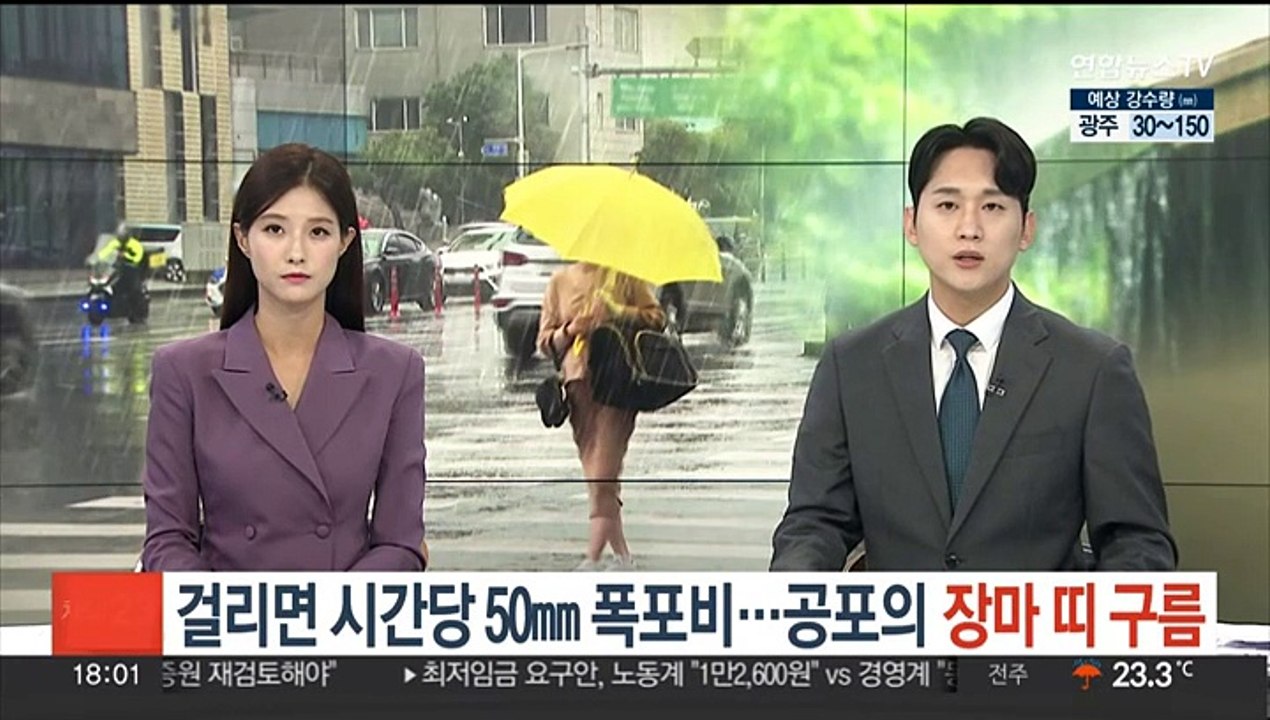 걸리면 시간당 50㎜ 폭포비…공포의 '장마 띠 구름'