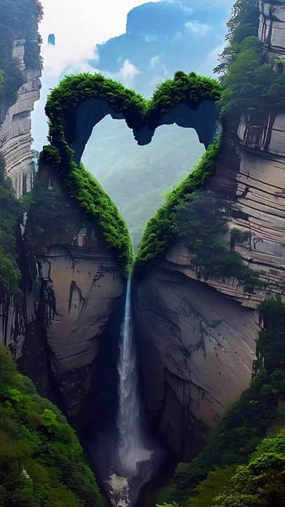 Fantastic land on Earth