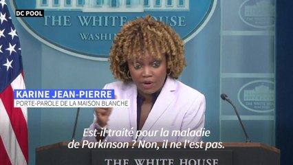 La Maison blanche dément: Joe Biden "n'est pas sous traitement" pour une maladie de Parkinson