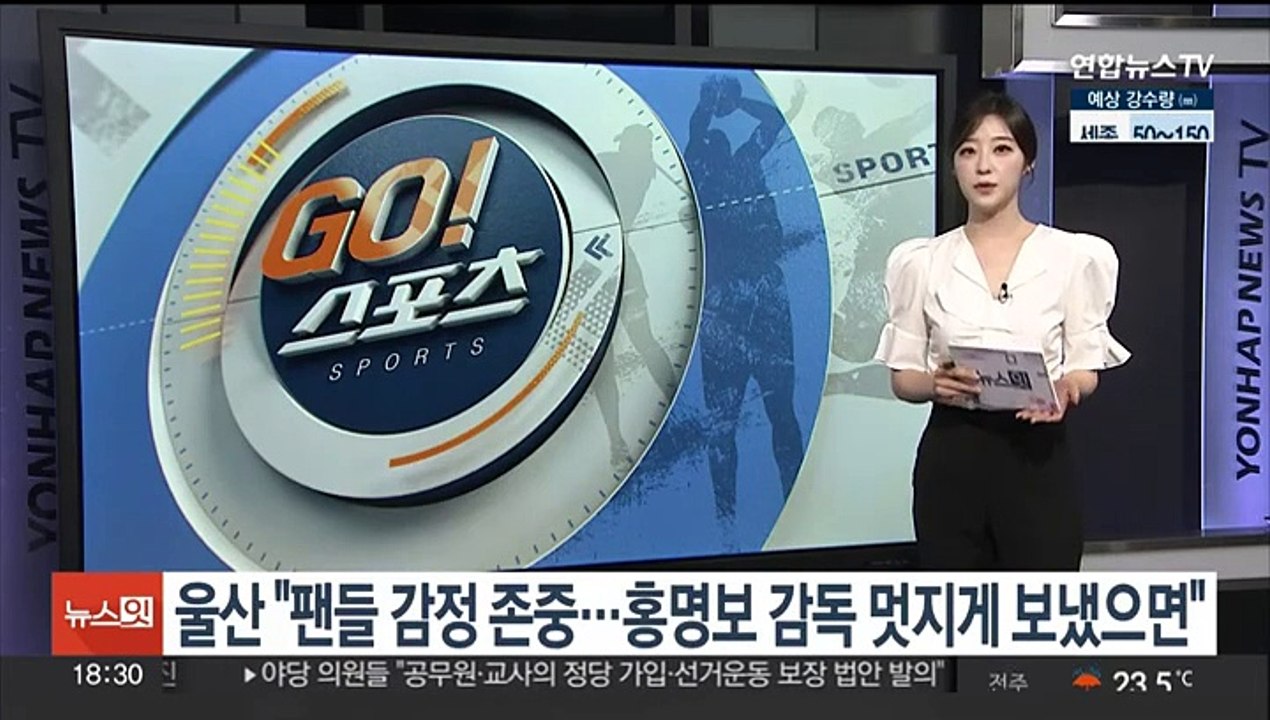 울산 "팬들 감정 존중…홍명보 감독 멋지게 보냈으면"