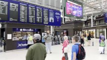 Inside Glasgow Central Station