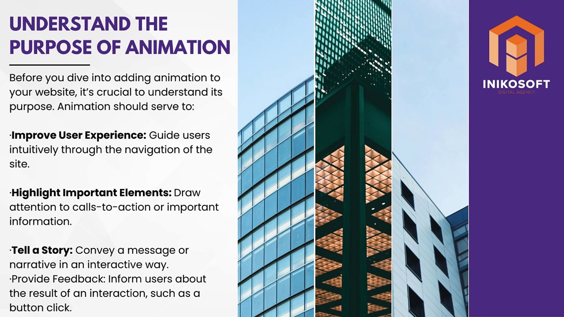 ⁣How to Effectively Use Animation in Web Design?