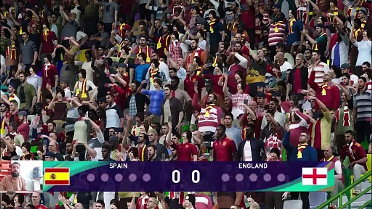 Final UEFA Euro 2024 | ENGLAND vs SPAIN - PES Gameplay  efootball Panalti Shoots