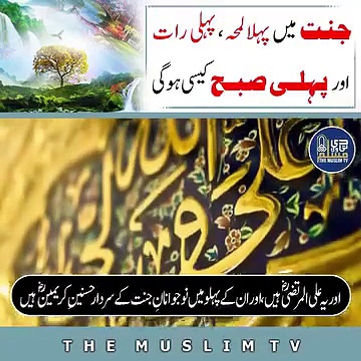 Janut ki pehli sunbha k lamhaat janutioon k liyeh keasy houngy