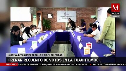 Sala regional de la CdMx niega recuento de votos y ratifica el triunfo de Alessandra Rojo de la Vega