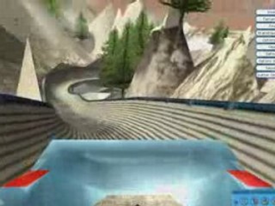 RCT3   "Winter coaster tour"