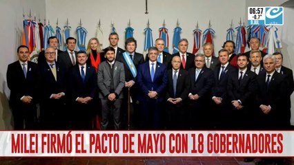 ¿Qué promueve el Pacto de Mayo firmado en la provincia de Tucumán?