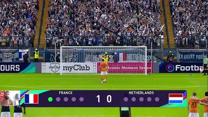 Netherlands Vs fARANCE - Penalty Shootout | Final UEFA Euro 2024 || PES Gameplay