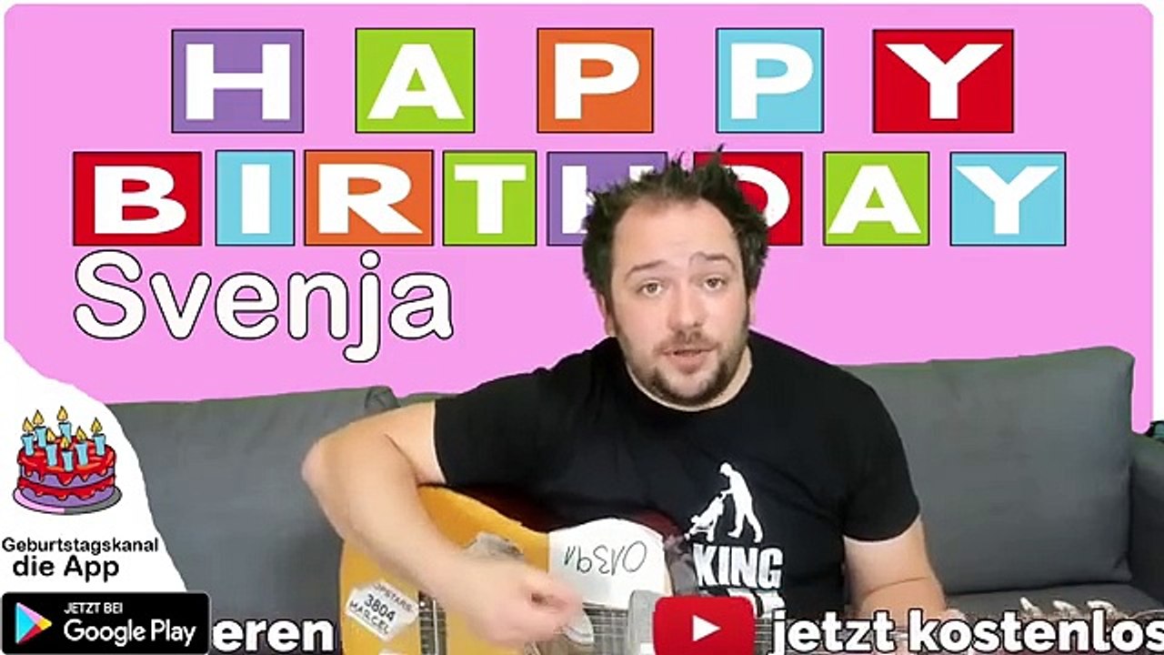 Happy Birthday, Svenja! Geburtstagsgrüße an Svenja
