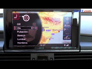 Audi A7 Sportback 2011. Asientos delanteros