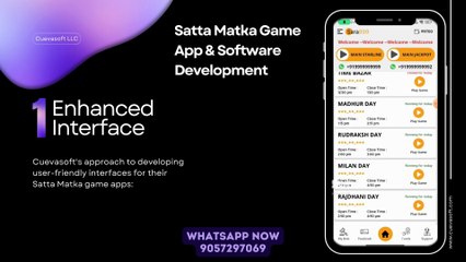 Satta Matka Game App And Software Development With Cuevasoft LLC