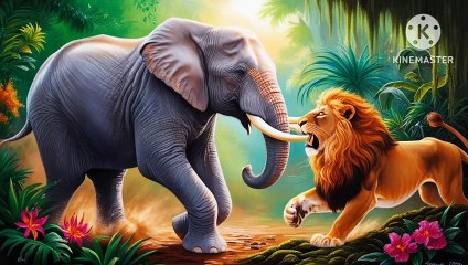 बहादुर शेर | Hindi Stories | Moral Stories | Hindi Kahaniyan