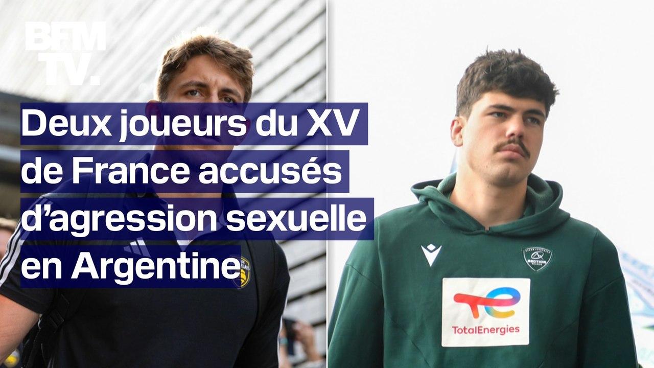 Rugby: deux joueurs du XV de France accusés d’agression sexuelle ont été arrêtés en Argentine