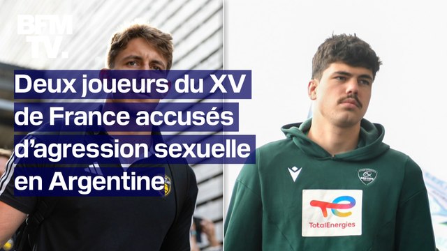 Rugby: deux joueurs du XV de France accusés d’agression sexuelle ont été arrêtés en Argentine