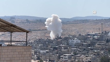 İsrail güçleri Batı Şeria'daki Nur Şems mülteci kampına baskın düzenledi