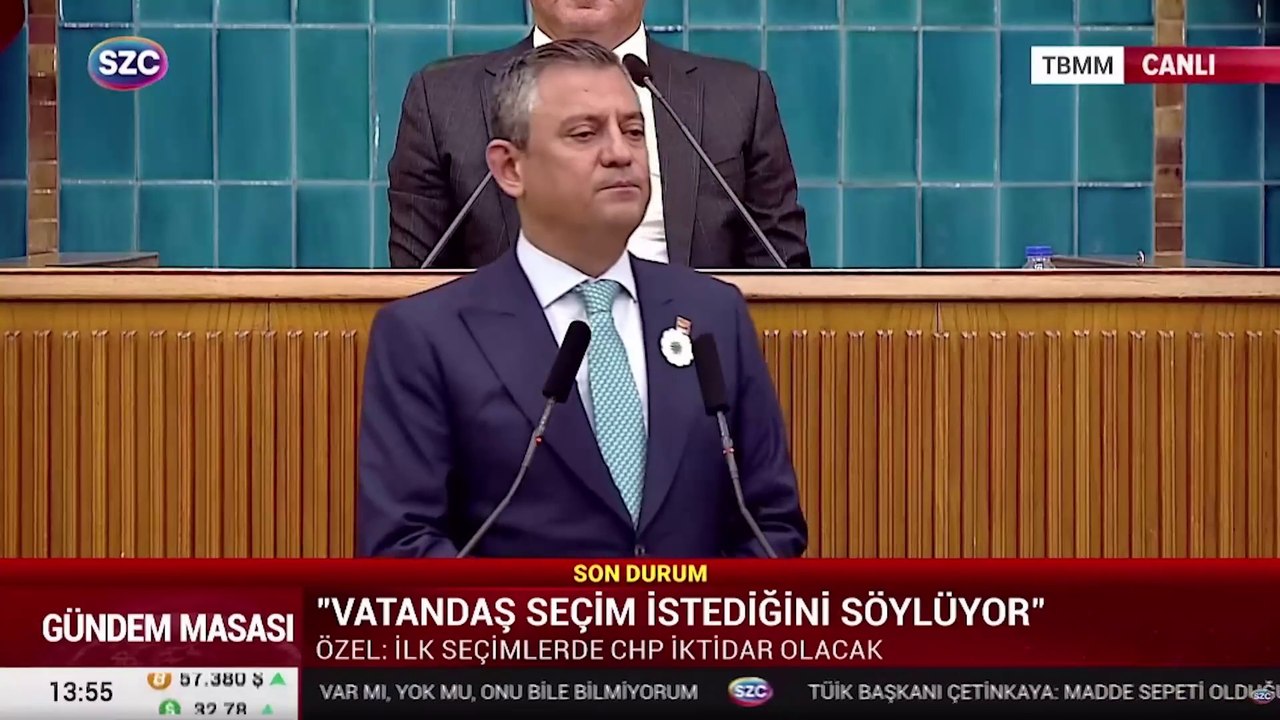 Özgür Özel'den Erdoğan'a 'uçak' yanıtı