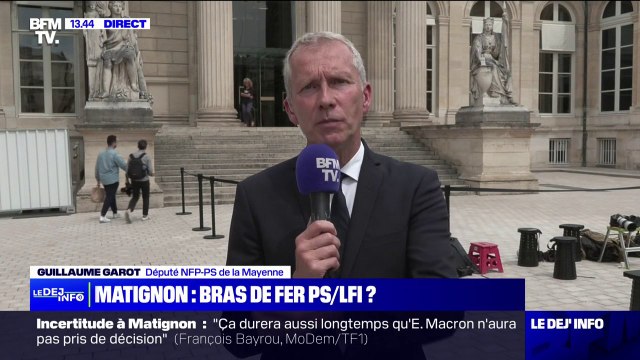 Le mode de désignation du prochain Premier ministre doit être le plus démocratique et le plus large possible selon Guillaume Garot (NFP-PS)