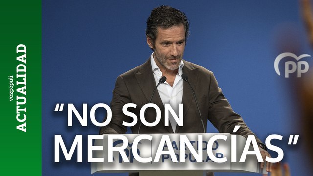 El PP, sobre los MENAS: No son mercancías