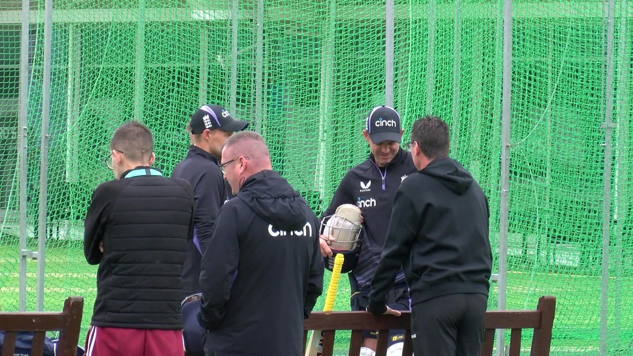 England cricket squad training ahead of start of first West Indies test match at lords