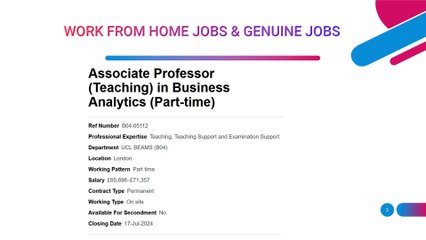 Associate Professor (Teaching) in Business Analytics (Part-time) | 55