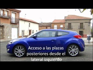 Hyundai Veloster. Acceso a las plazas posteriores