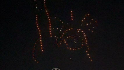Drones create stunning Statue of Liberty display during 4th of July celebration