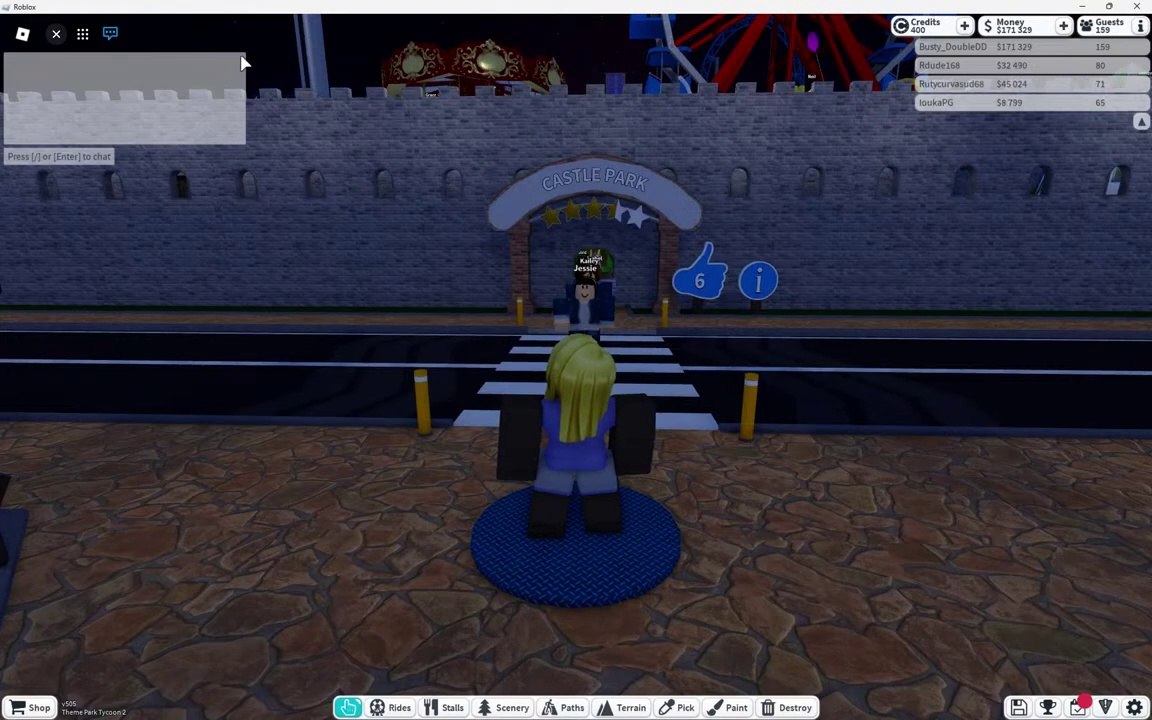 Roblox Theme Park Tycoon 2  Castle Park  #Boosteroid #Roblox