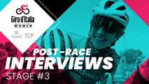 Giro d'Italia Women 2024 | Stage 3: post-race interviews