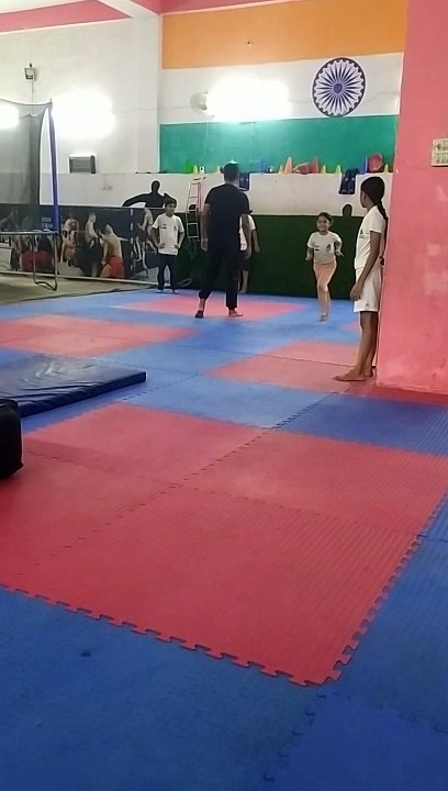 Akshu gymnastic practice 25june24
