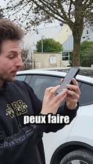 Je peux faire « prout » sur les gens avec ma voiture !#tesla #teslaprank #prank