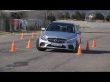 Mercedes-Benz C Estate 2018 - Maniobra de esquiva (moose test) y eslalon | km77.com