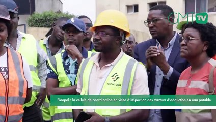 [#Reportage] Piaepal : la cellule de coordination en visite d’inspection des travaux d’adduction en eau potable