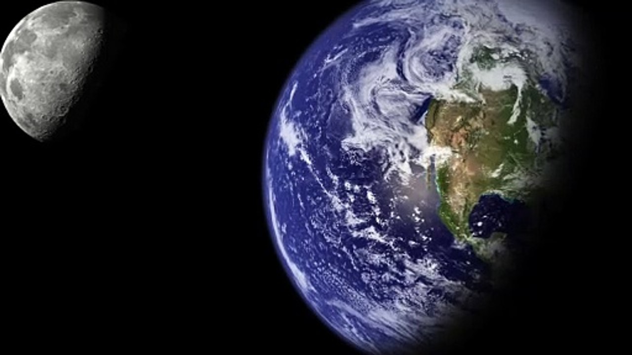 Moon & Earth