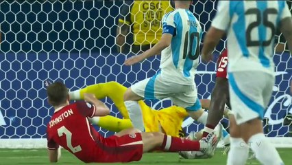 Copa America semifinals- Argentina defeats Canada 2-0